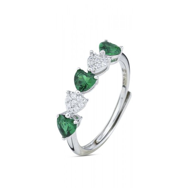Anello Boccadamo Sophie Donna AN503V Cuori Immagine dell'Anello Boccadamo Sophie Donna AN503V Cuori