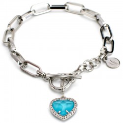 Image of the Boccadamo Mya Chain Womens Bracelet MY/BR26 Heart