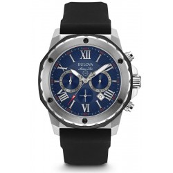Buy Men's Bulova Watch Marine Star 98B258 Quartz Chronograph