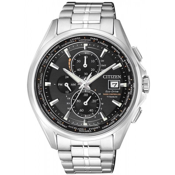 Kaufen Sie Citizen Herrenuhr Funkuhr H800 Chrono Eco-Drive Titan AT8130-56E