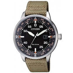 Купить Citizen Мужские Часы Aviator Eco-Drive BM7390-14E