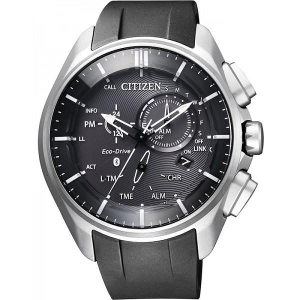 Купить Citizen Мужские Часы Радиоуправляемые Bluetooth Super Titanium BZ1040-09E