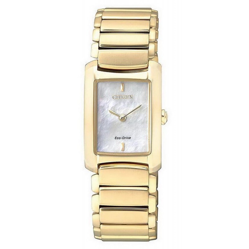 Citizen eco drive mother online of pearl ladies watch