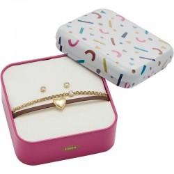 Acheter Bracelet et Boucles d'Oreilles Femme Fossil Vintage Motifs JF03050710