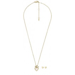 Immagine della Collana e Orecchini donna - Fossil Jewelry - JF04246SET - Cuore