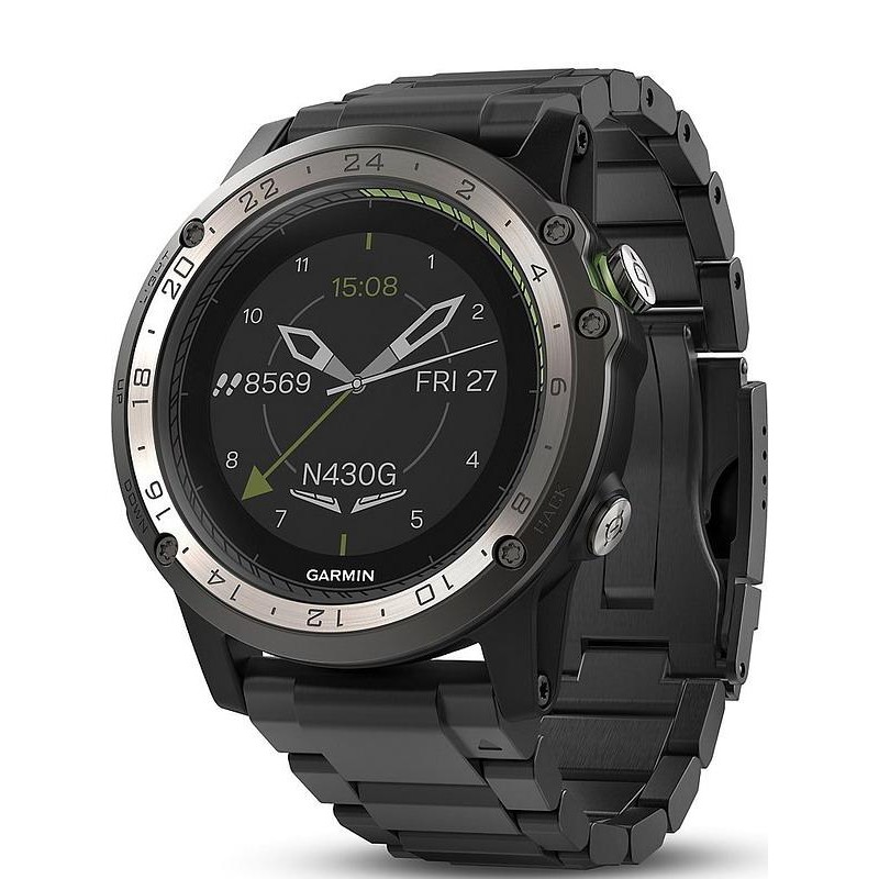 Reloj Hombre Garmin D2 Charlie Sapphire 010-01733-33 Aviation GPS  Smartwatch - Crivelli Shopping