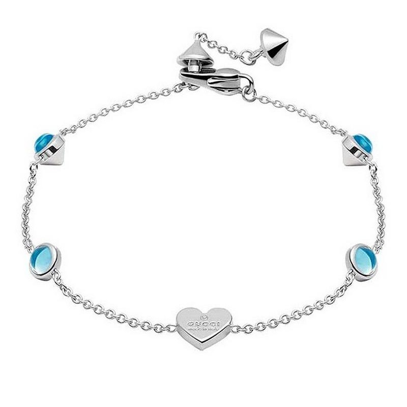 Women's Gucci Bracelet Trademark YBA325839001017 Heart - Crivelli Shopping