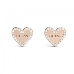 Buy Womens Guess Earrings Heart To Heart JUBE01082JWRGT/U