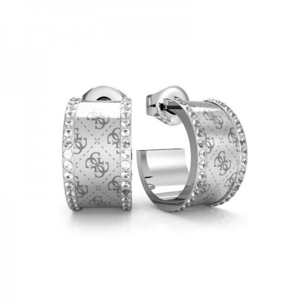 Buy Guess Ladies Earrings Round Harmony JUBE01159JWRHT/U
