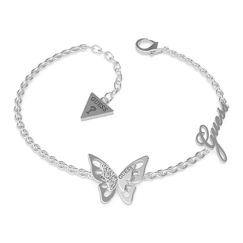 guess bracelet butterfly