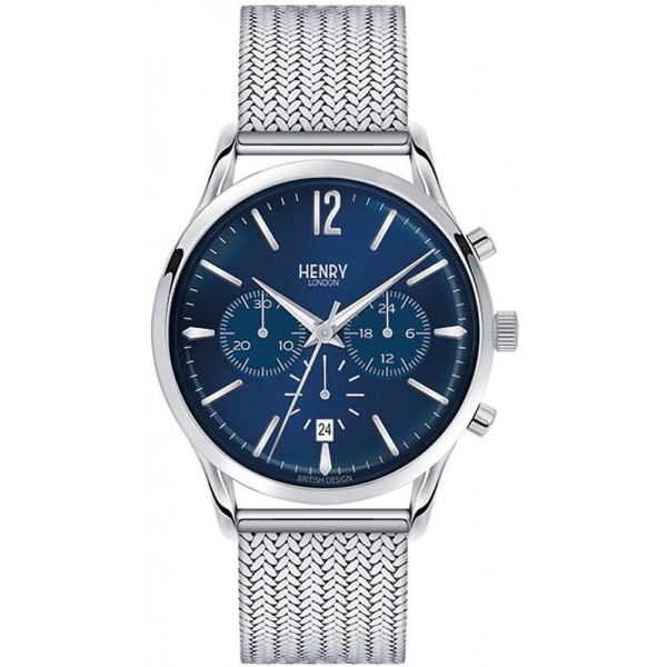 Kaufen Sie Henry London Herrenuhr Knightsbridge HL41-CM-0037 Quarz Chronograph