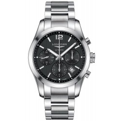Buy Men's Longines Watch Conquest Classic L27864566 Automatic Chronograph