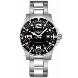 Buy Men's Longines Watch Hydroconquest L37404566 Quartz