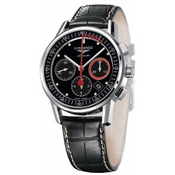 Buy Men's Longines Watch Heritage Column-Wheel Chronograph Record Automatic L47544523