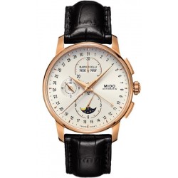 Buy Men's Mido Watch Baroncelli II Chronograph Moonphase Automatic M86073M142