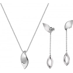 Buy Womens Morellato Necklace + Earrings Foglia SAKH48