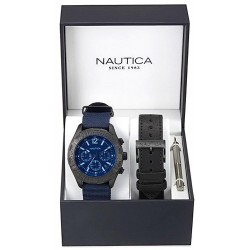 Acheter Montre Femme Nautica NST 402 Box Set NAI22508G Chronographe