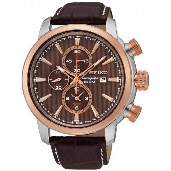 Buy Men's Seiko Watch Neo Sport Alarm Chronograph Quartz SNAF52P1