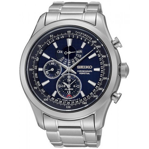 Buy Men's Seiko Watch Chronograph Perpetual Calendar Alarm SPC125P1