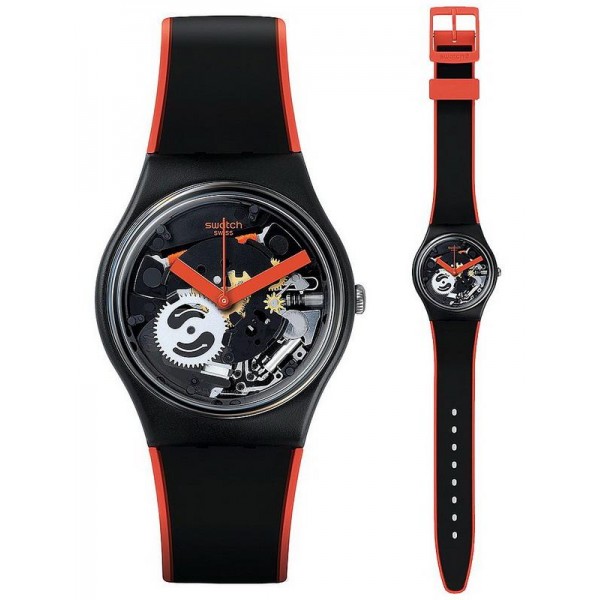 Купить Swatch Унисекс Часы Gent Red Frame GB290