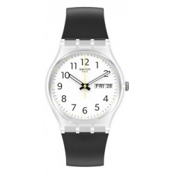 Купить Swatch Унисекс Часы Gent Rinse Repeat Black GE726