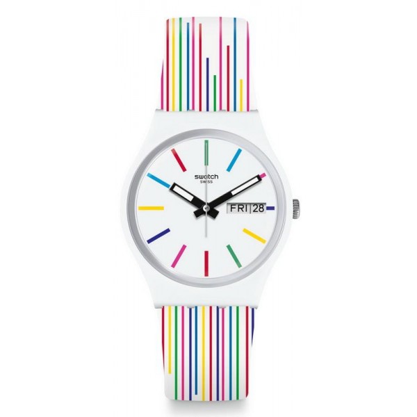 Orologio Donna Swatch Gent White Samba GW712 Acquistare Orologio Donna Swatch Gent White Samba GW712