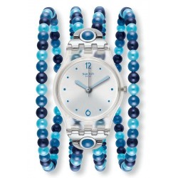 Montre Femme Swatch Lady Blues Prohibition LK353