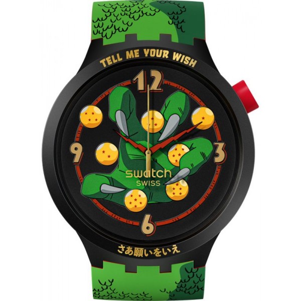 Buy Swatch Watch Dragon Ball Z Shenron X Swatch SB01Z102