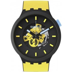 Swatch Uhr Big Bold Mustard Skies SB03B109