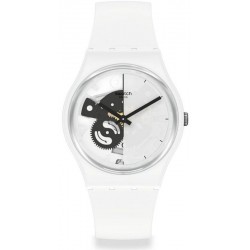 Swatch Унисекс Часы Gent Live Time White SO31W101