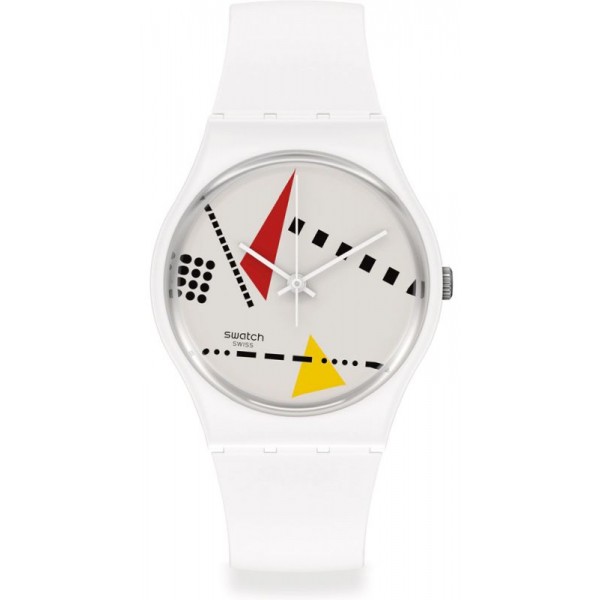 Купить Swatch Унисекс Часы Gent Whi_Mem M SO31W106