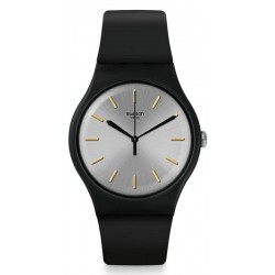 Unisex Swatch Watch New Gent Backtoblack SUOB173