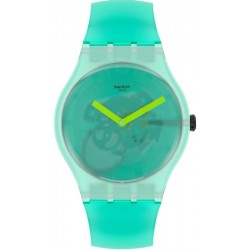 Unisex Swatch Watch New Gent Nature Blur SUOG119