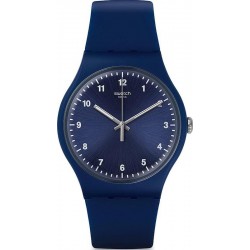 Unisex Swatch Watch New Gent Mono Blue SUON116