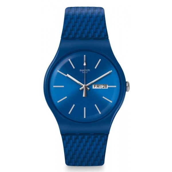 Buy Unisex Swatch Watch New Gent Bricablue SUON711