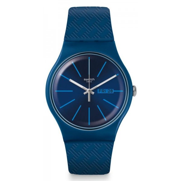 Buy Unisex Swatch Watch New Gent Wave Path SUON713