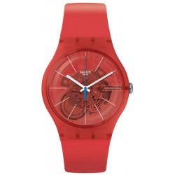Купить Swatch Унисекс Часы New Gent Bloody Orange SUOO105