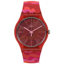 Unisex Swatch Watch New Gent Camouflash SUOR116