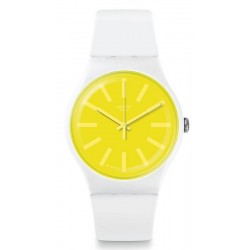 Unisex Swatch Watch New Gent Lemoneon SUOW165