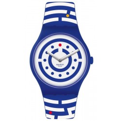 Купить Swatch Club Унисекс Часы New Gent Follow The Dots SUOZ279