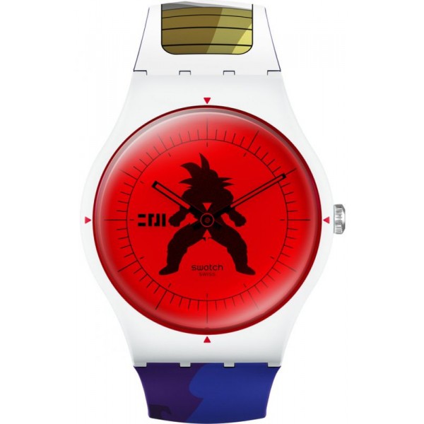Купить Swatch Часы Dragon Ball Z Vegeta X Swatch SUOZ348