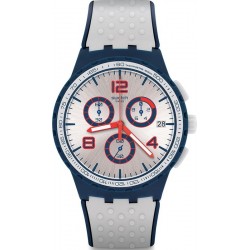 Купить Swatch Унисекс Часы Chrono Plastic Humpy Bumpy SUSN411 Хронограф