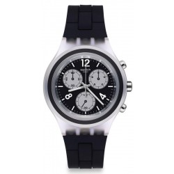 Orologio Uomo Swatch Irony Diaphane Eleblack SVCK1004 Cronografo
