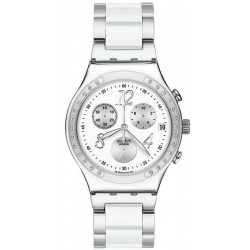 Купить Swatch Унисекс Часы Irony Chrono Dreamwhite YCS511GC Хронограф
