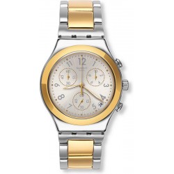 Купить Swatch Унисекс Часы Irony Chrono Dreamnight Golden YCS590G Хронограф