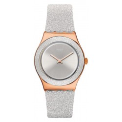 Купить Swatch Женские Часы Irony Medium Grey Sparkle YLG145