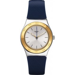 Купить Swatch Женские Часы Irony Medium Blue Push YLS191