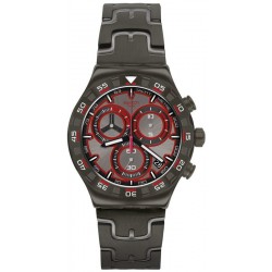 Купить Swatch Мужские Часы Irony Chrono Crazy Drive YVM406G Хронограф