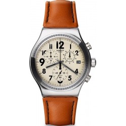 Купить Swatch Мужские Часы Irony Chrono Leblon YVS408 Хронограф