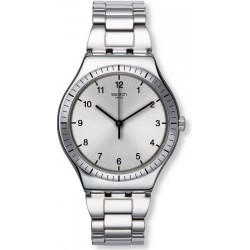Swatch Men's Watch Irony Big Classic Zio Argento YWS100G
